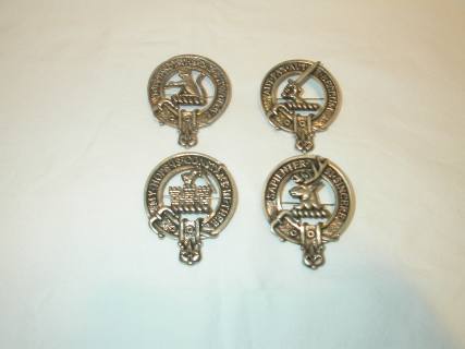 Clan Crested Cap Badges- Gaelic Themes